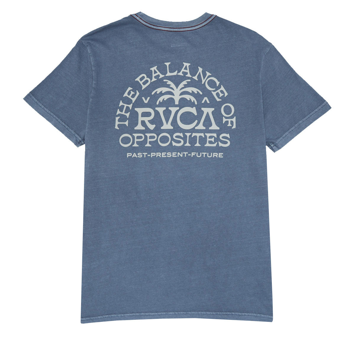 RVCA Palm Serif T-Shirt - Vintage Navy image 1