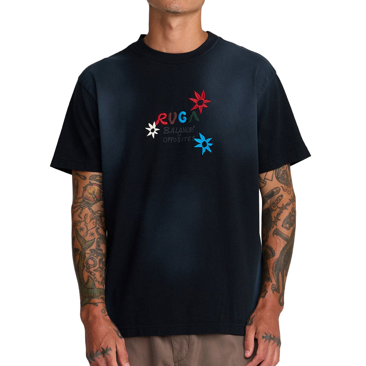 RVCA Mel G Balance T-Shirt - Black image 2
