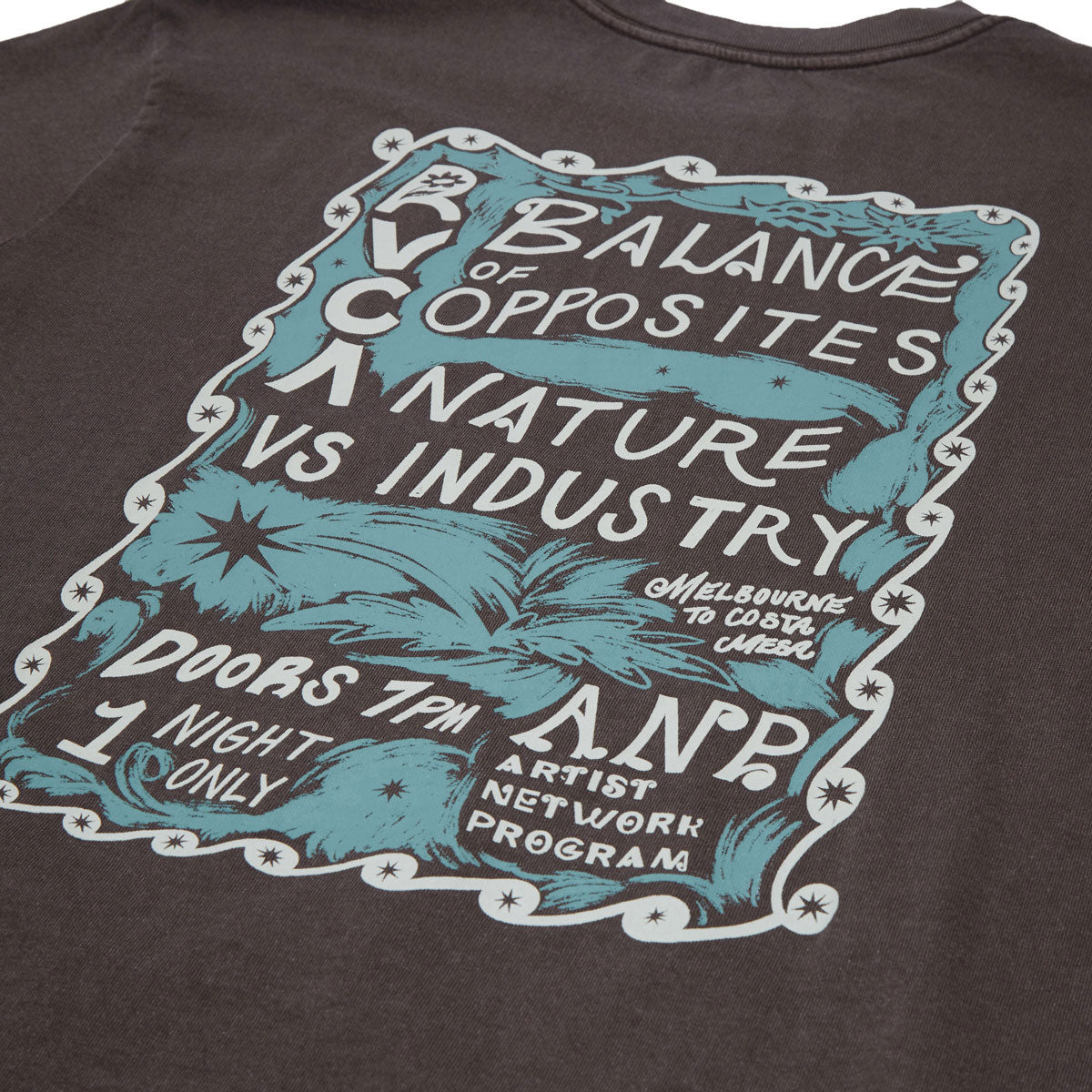 RVCA Mel G Flora T-Shirt - Mocha image 4