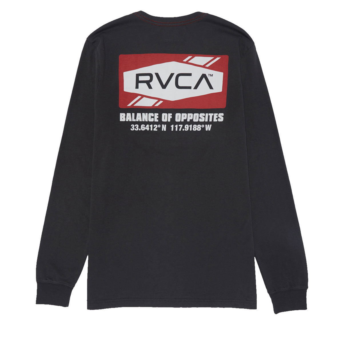RVCA Deep Dive Long Sleeve T-Shirt - Pirate Black image 1