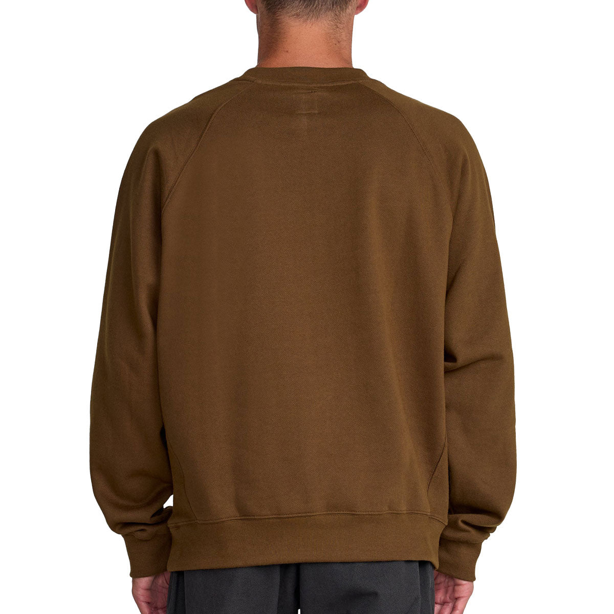 RVCA Dayshift Crew 2 Sweatshirt - Bombay Brown image 2