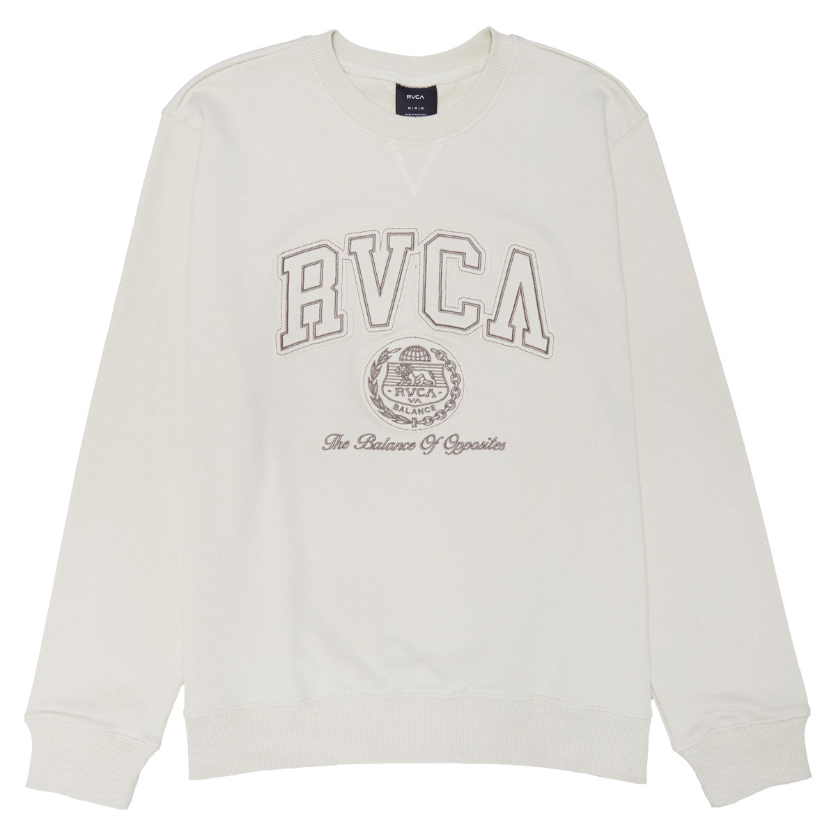 RVCA Crest Crew Sweatshirt - Ceramic image 1
