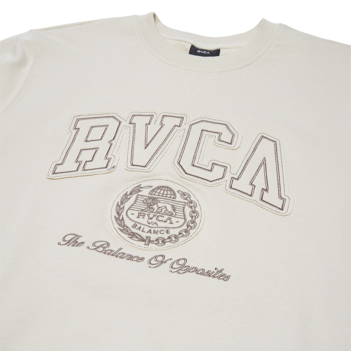 RVCA Crest Crew Sweatshirt - Ceramic image 2