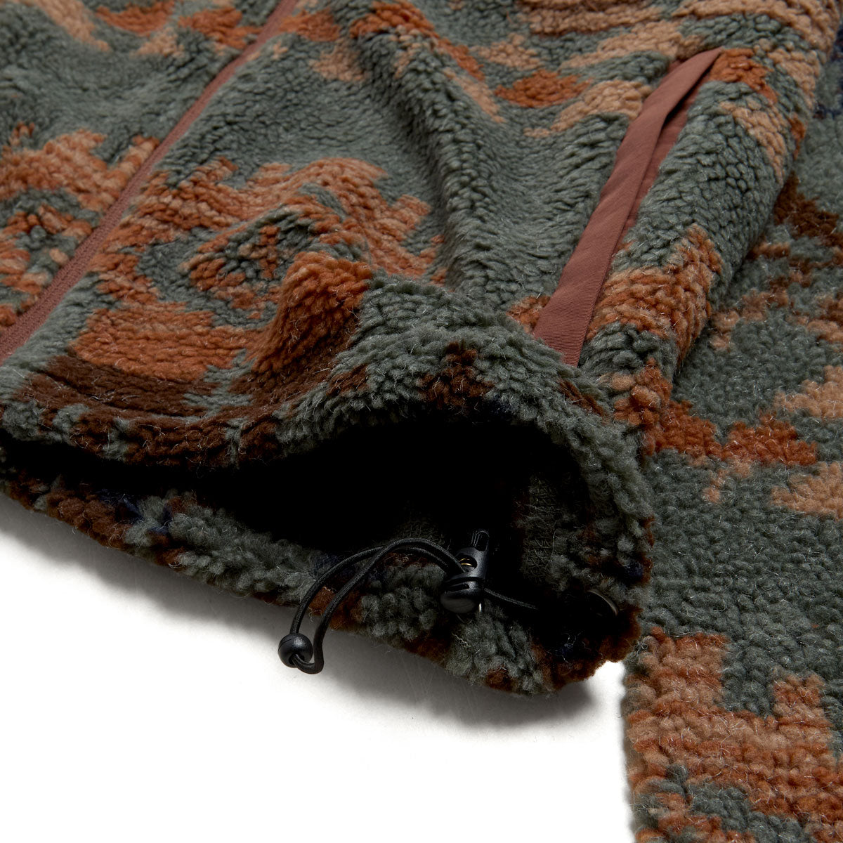 RVCA Jacumba Sherpa Zip Sweatshirt - Multi image 4