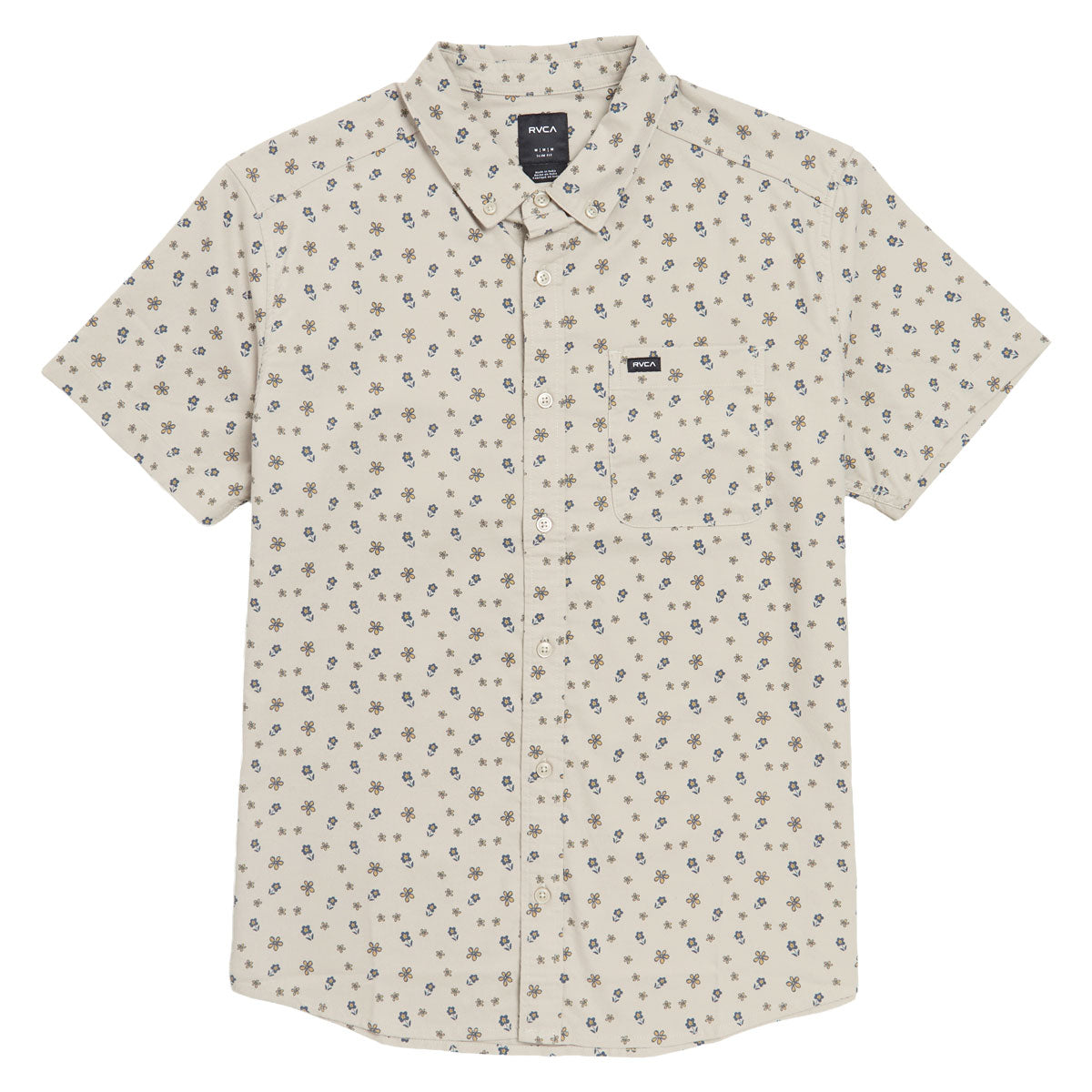 RVCA Thatll Do Print Shirt - Light Khaki image 1