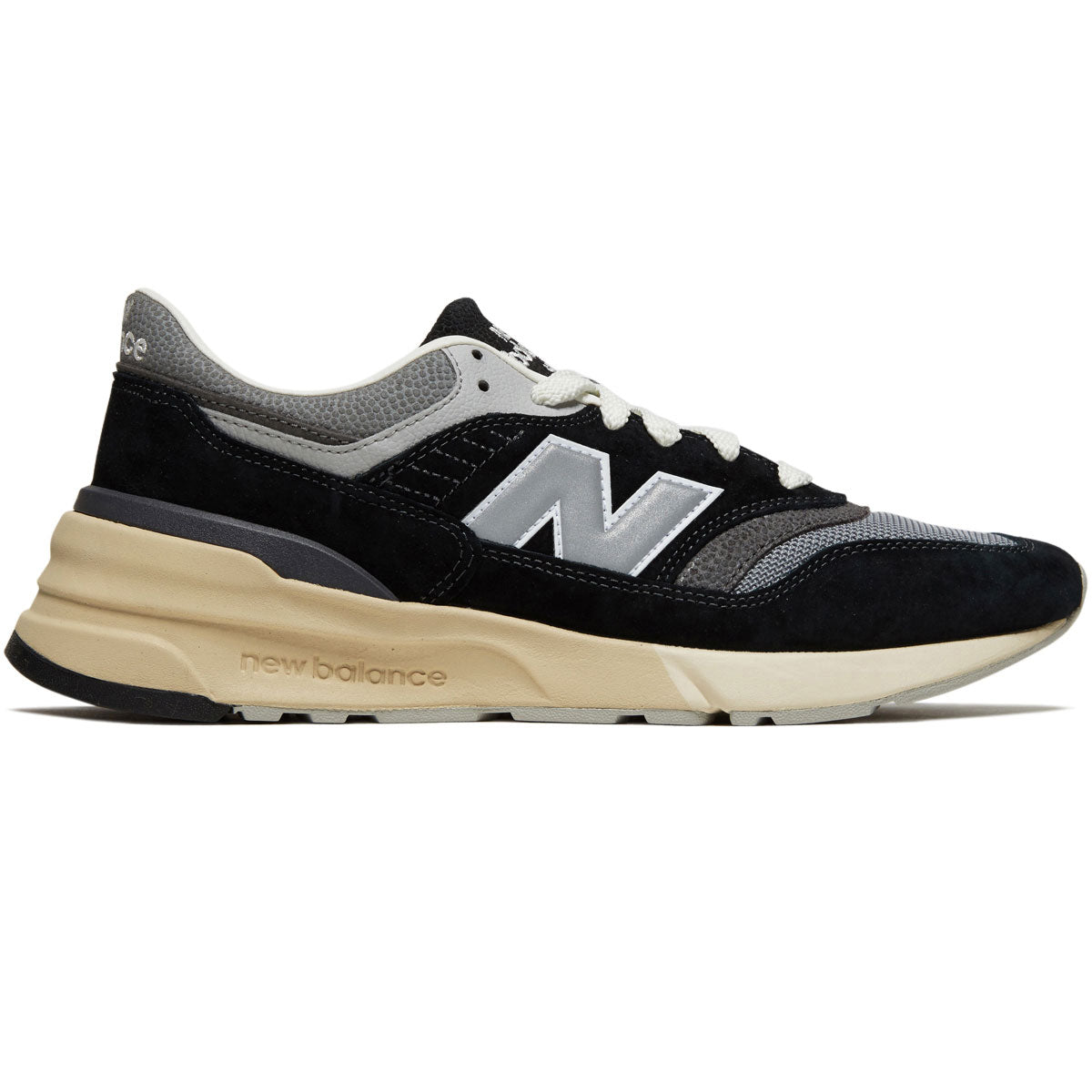 New Balance 997R Shoes - Black/Shadow Grey image 1