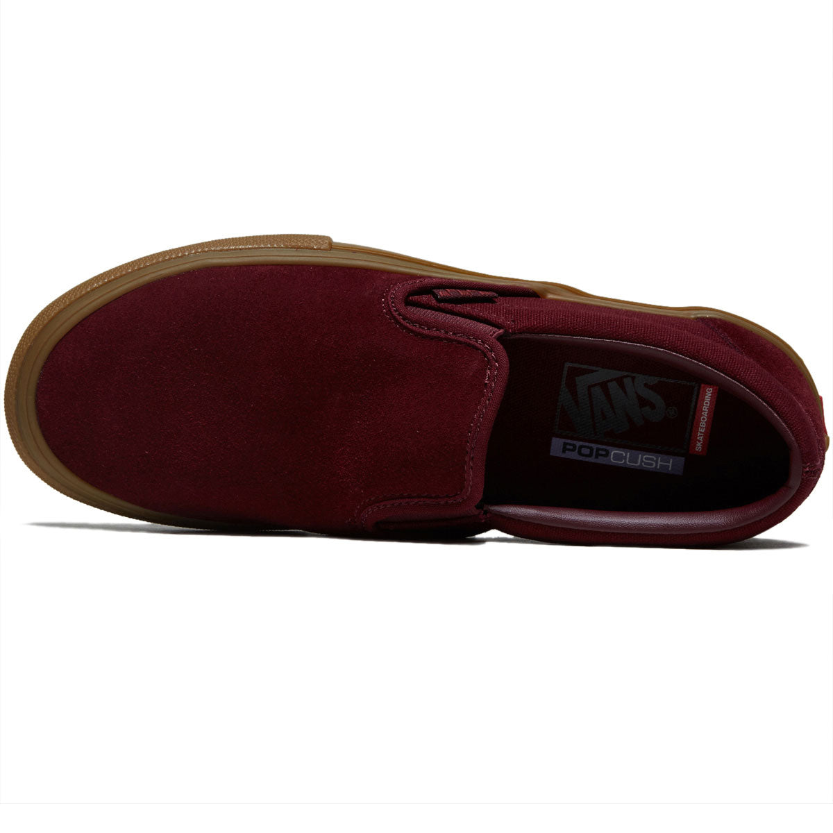 Vans Skate Slip-on Shoes - Port/Gum image 3