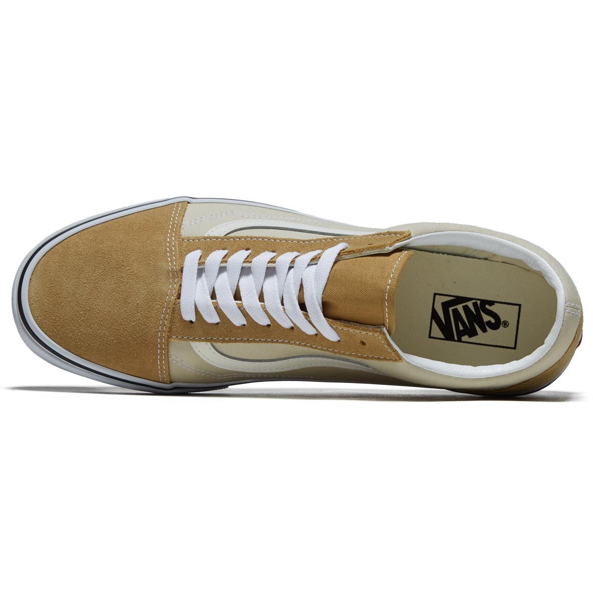 Vans Skate Old Skool Shoes - Canvas/Suede Pop Cream image 3