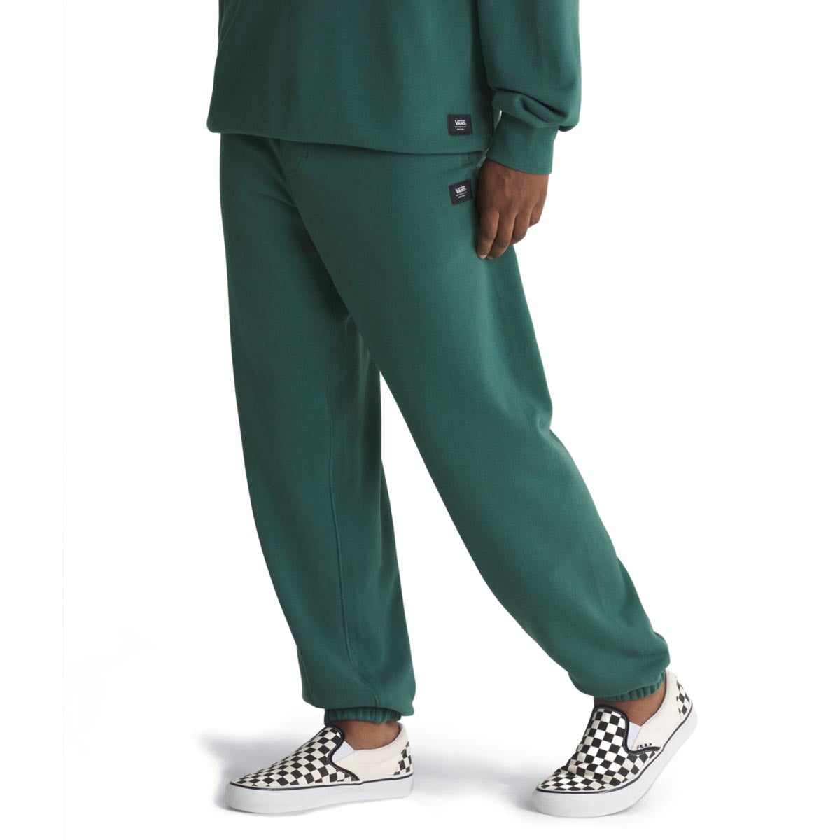 Vans Original Standards Loose Fleece Pants - Bistro Green image 3