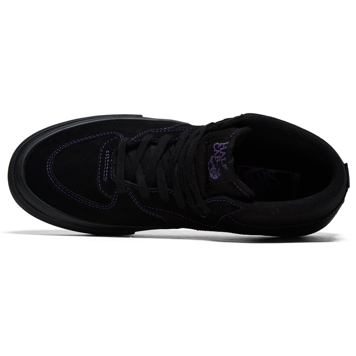 Vans Skate Half Cab Shoes - Neon Black/Purple image 3