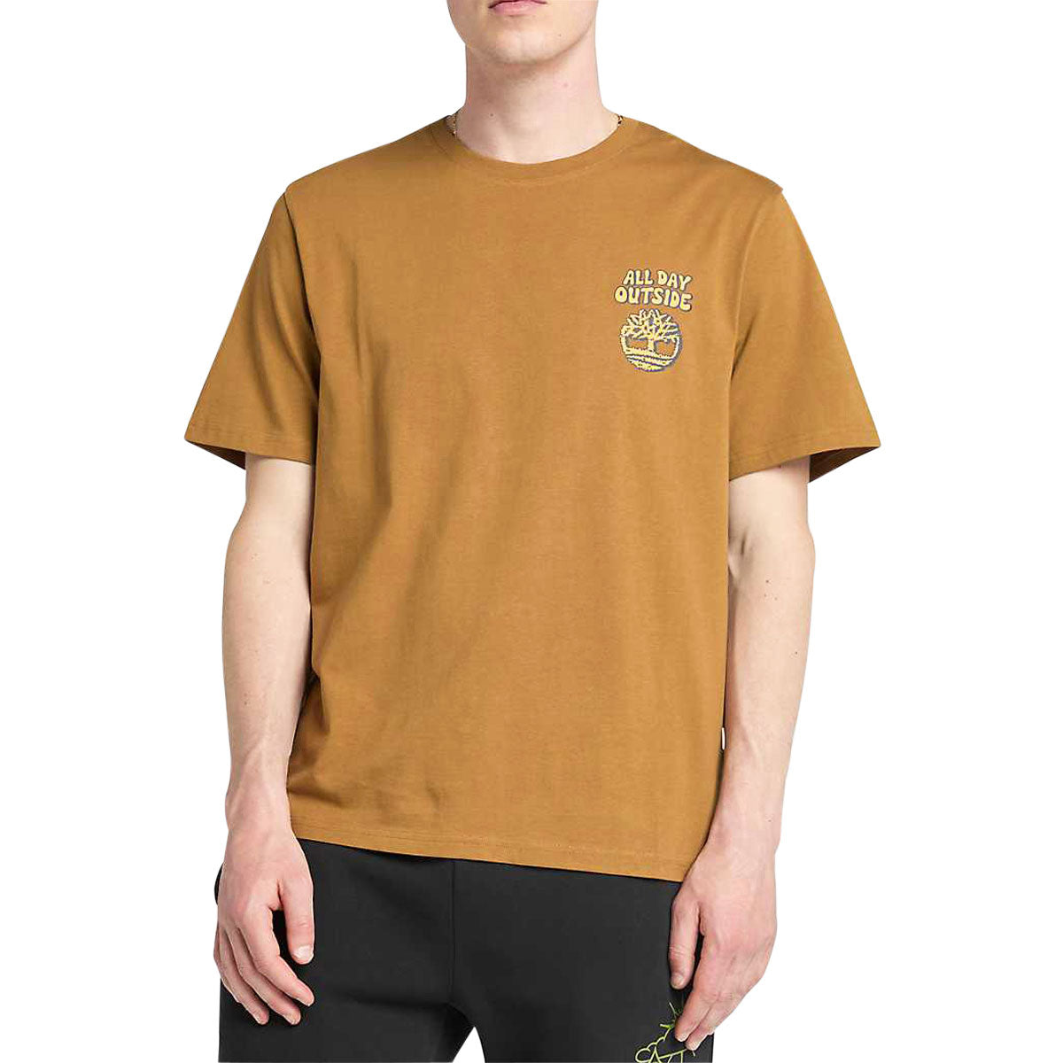 Timberland All Day Outside T-Shirt - Dark Wheat Boot image 3