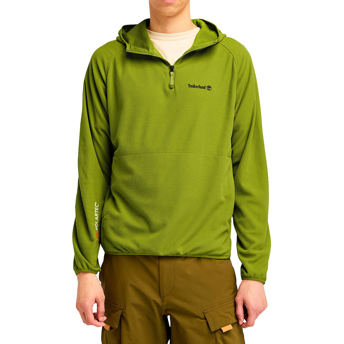 Timberland Polartec Fleece Sweatshirt - Guacamole image 1