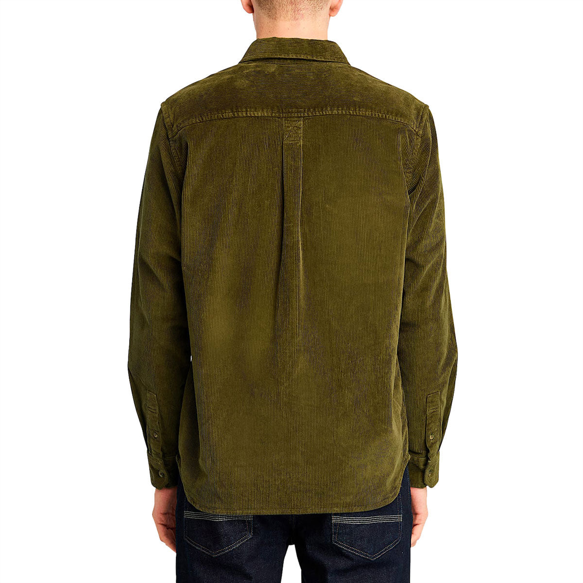 Timberland Corduroy Overshirt Jacket - Dark Olive image 2