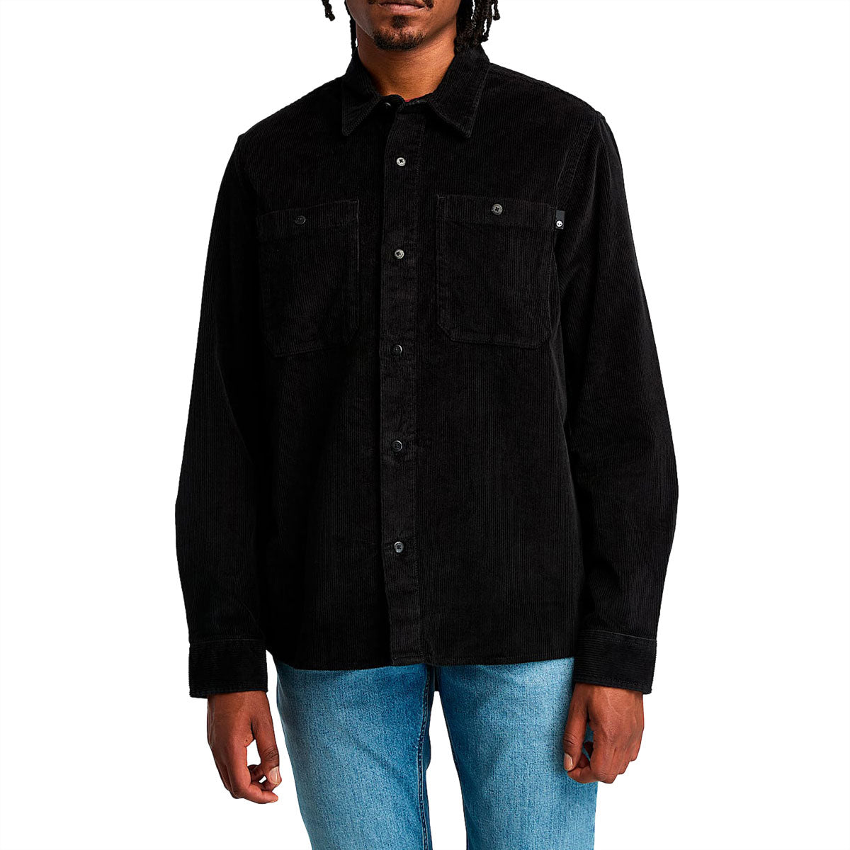 Timberland Corduroy Overshirt Jacket - Black image 1