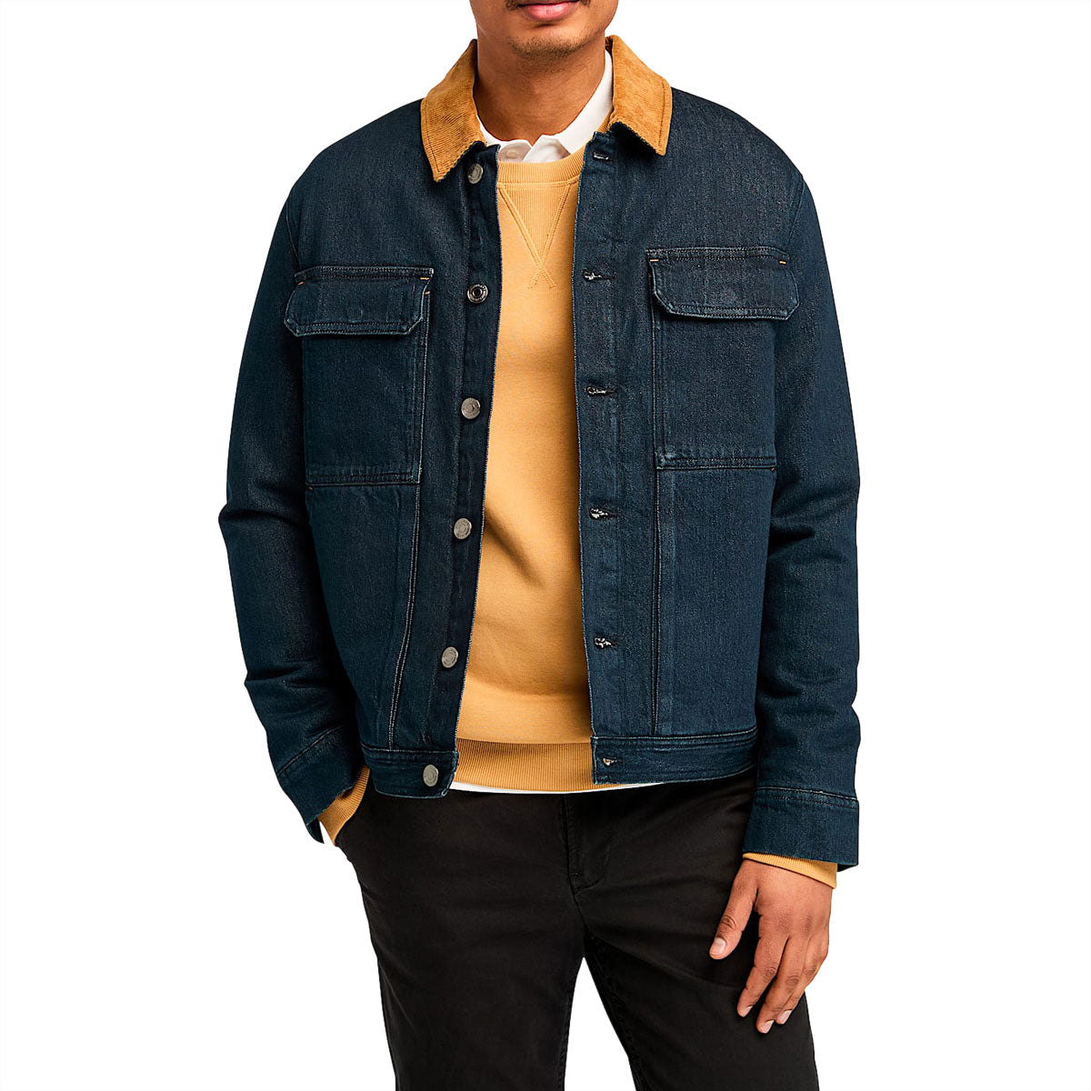 Timberland Trucker Insulated Denim Jacket - Rinse image 1