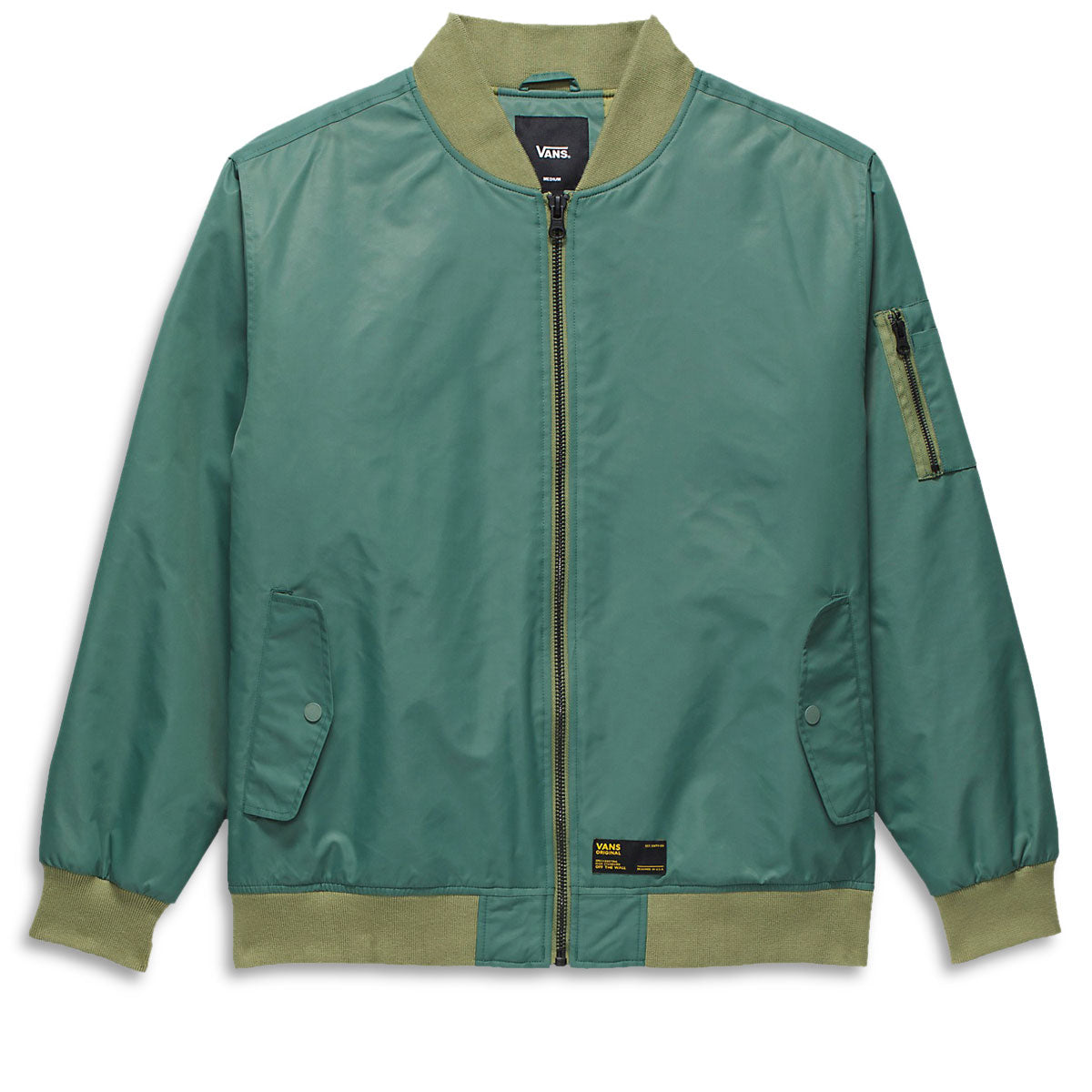 Vans Copley Bomber Jacket - Dark Forest image 3