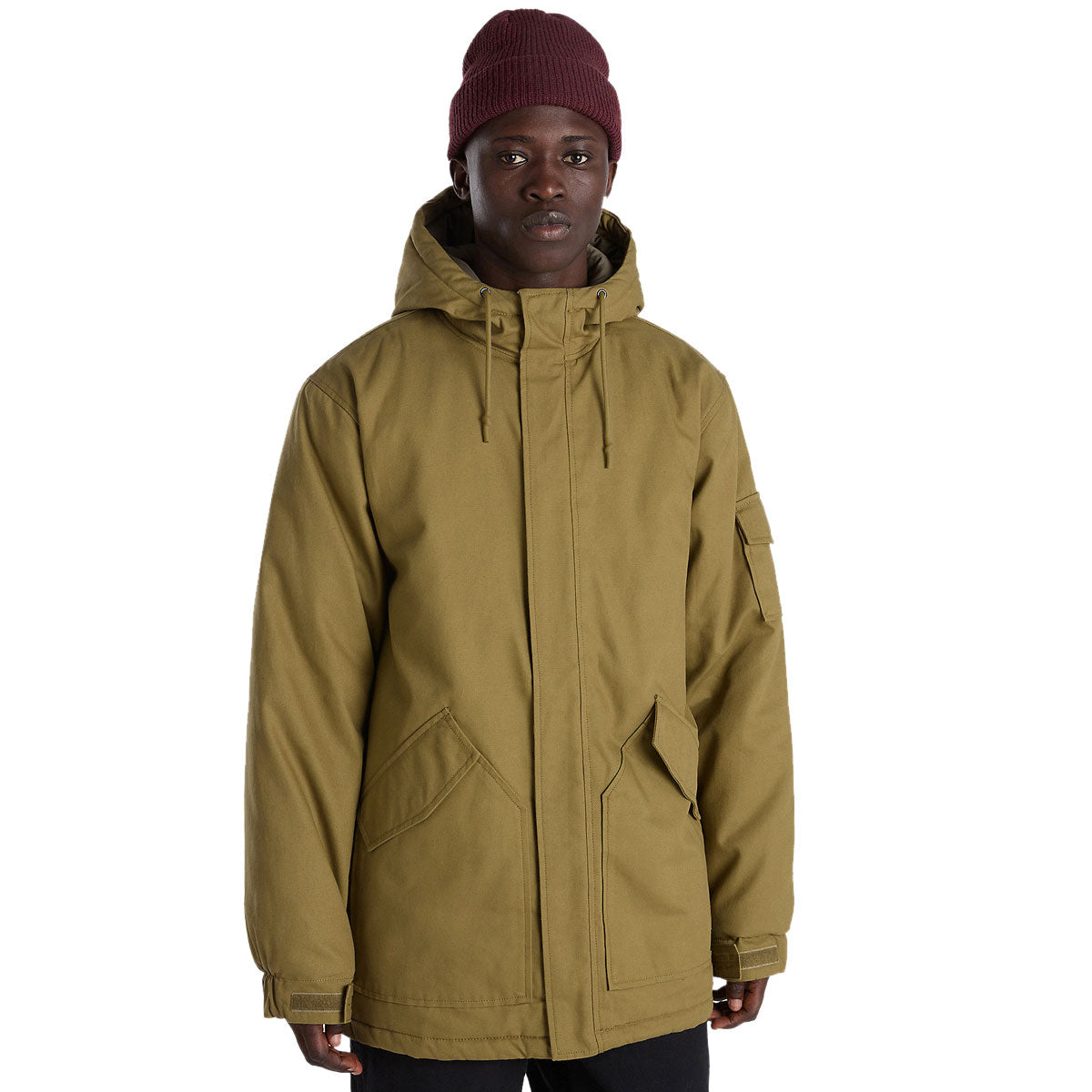 Vans Henrique Parka Jacket - Gothic Olive image 1