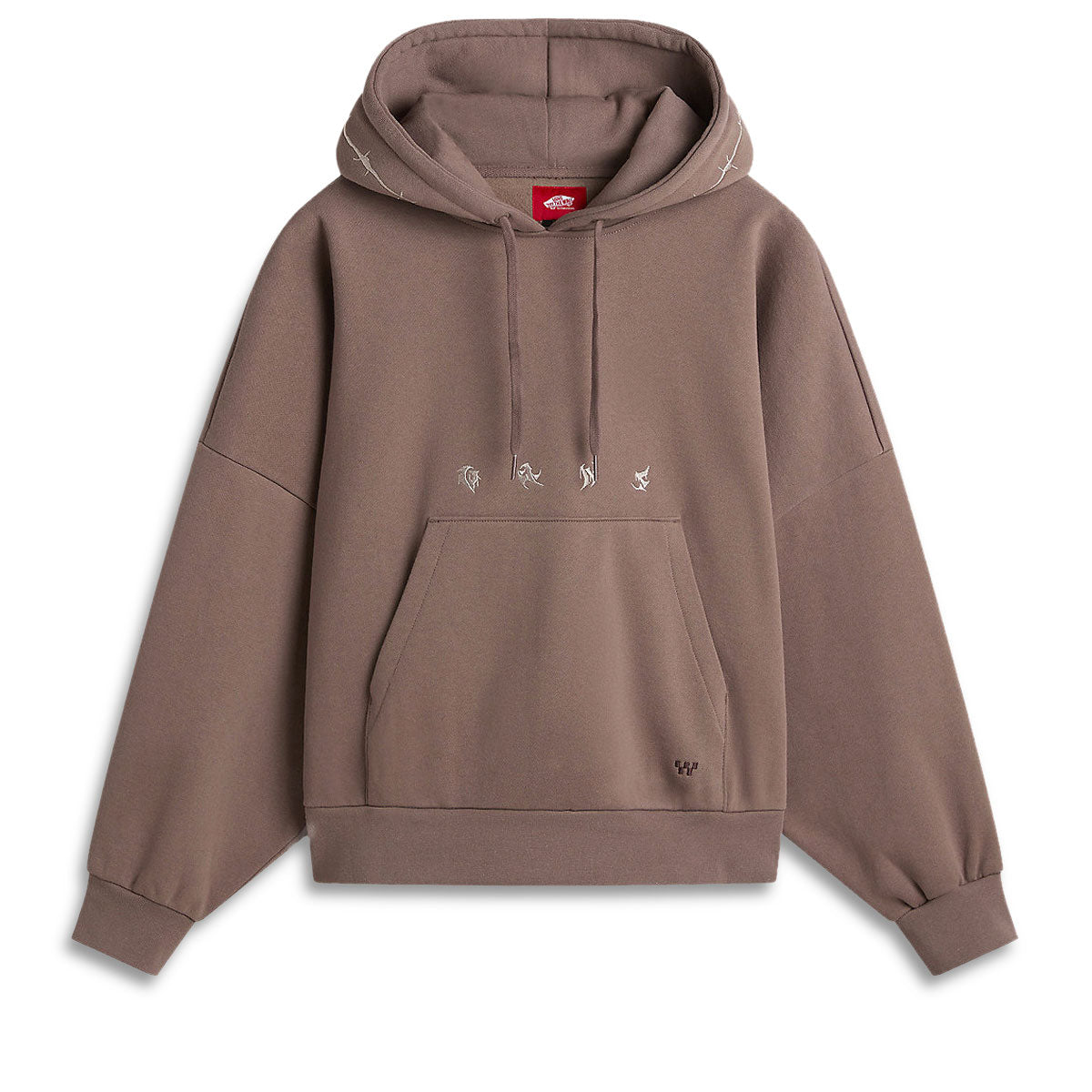 Vans Skate Wire Loose Hoodie - Deep Taupe image 1