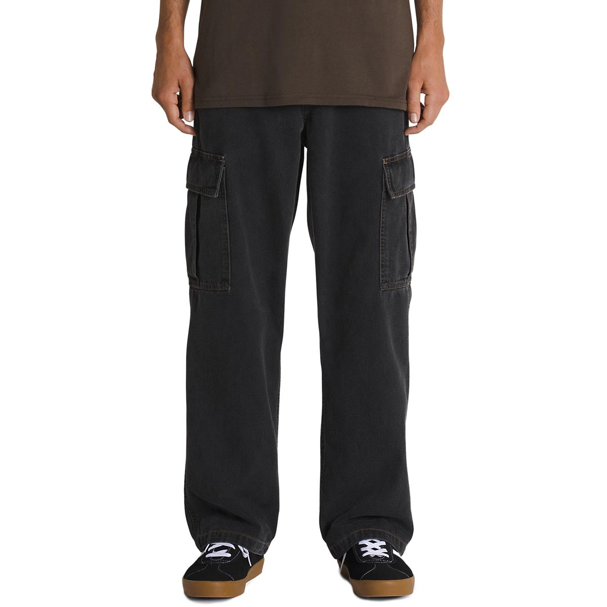 Vans Service Cargo Loose Denim Pants - Pavement image 1