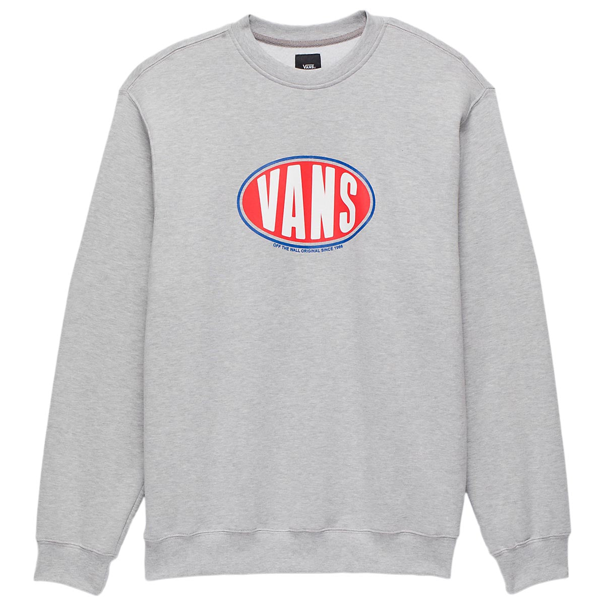 Vans Spray On Loose Crew Sweatshirt - Cement Heather image 3