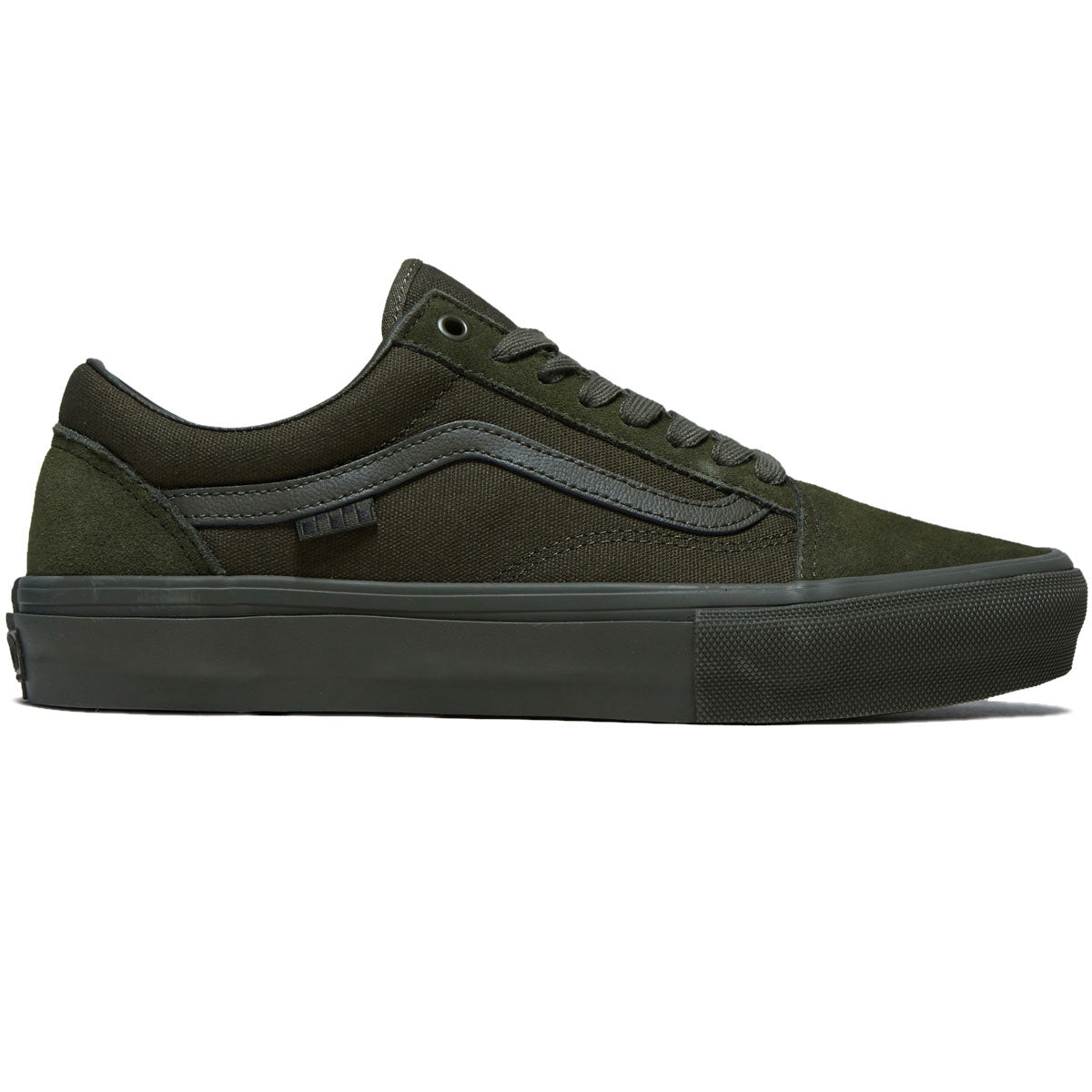 Vans Skate Old Skool Shoes - Mono Olive image 1