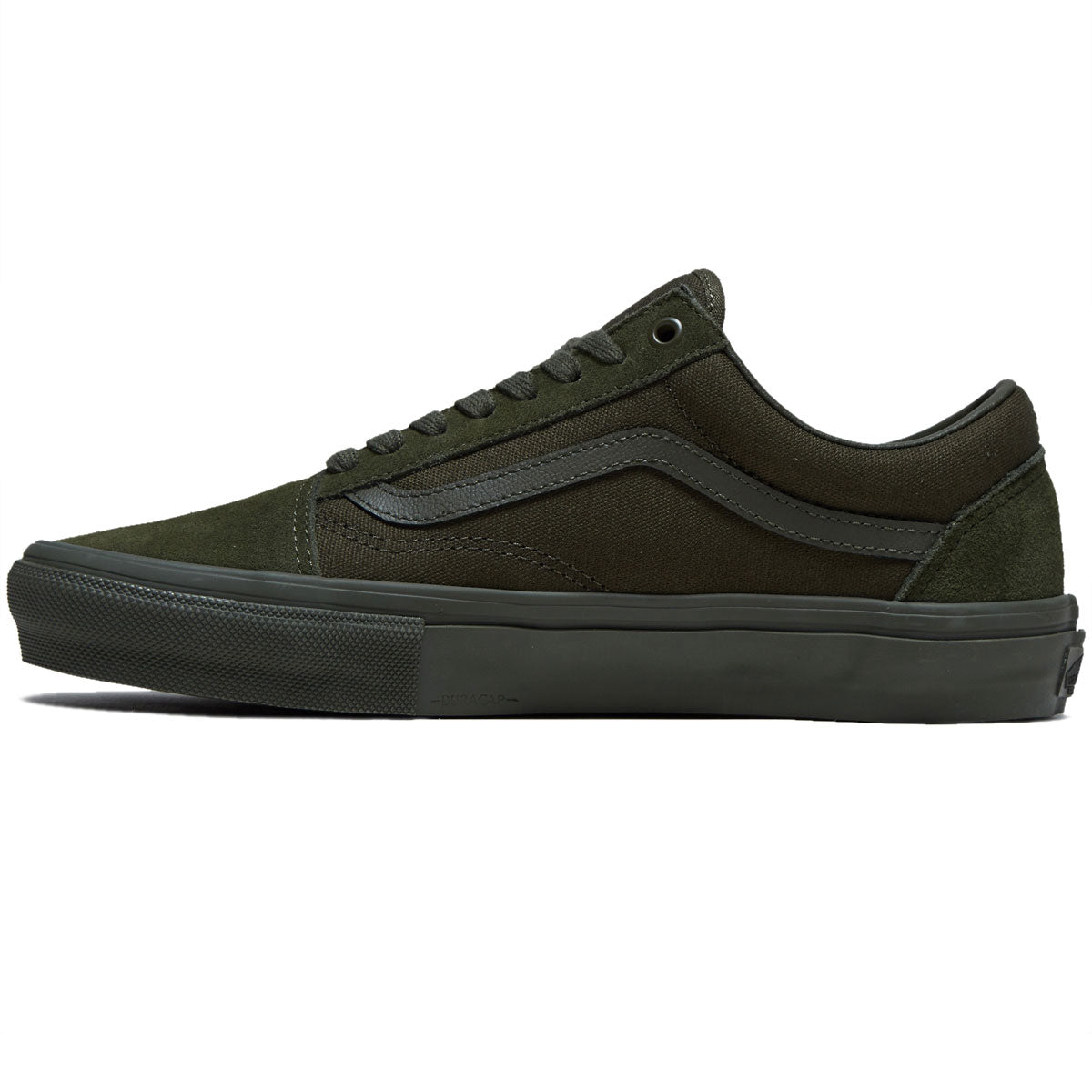 Vans Skate Old Skool Shoes - Mono Olive image 2