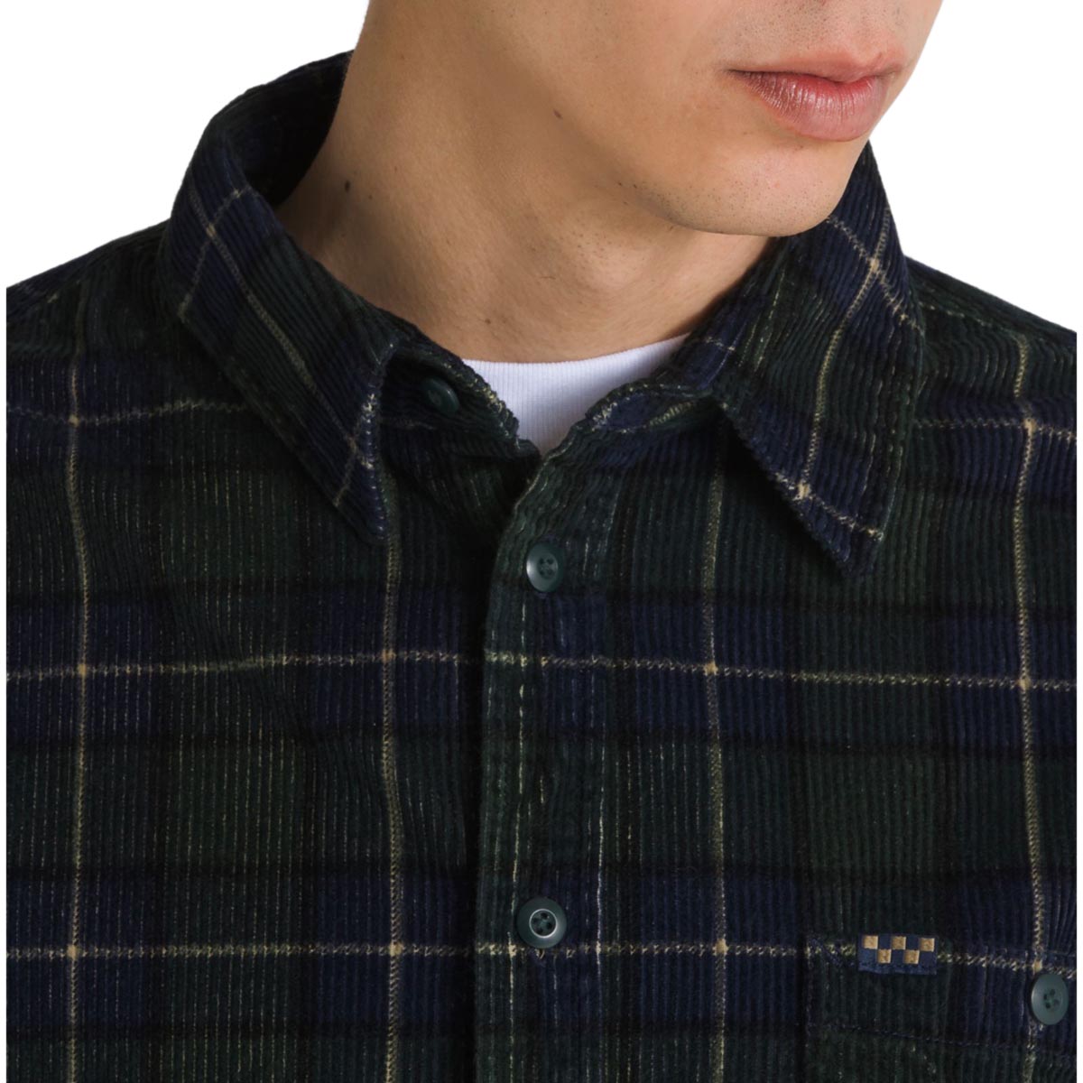 Vans AVE Long Sleeve Woven Shirt - Scarab image 3