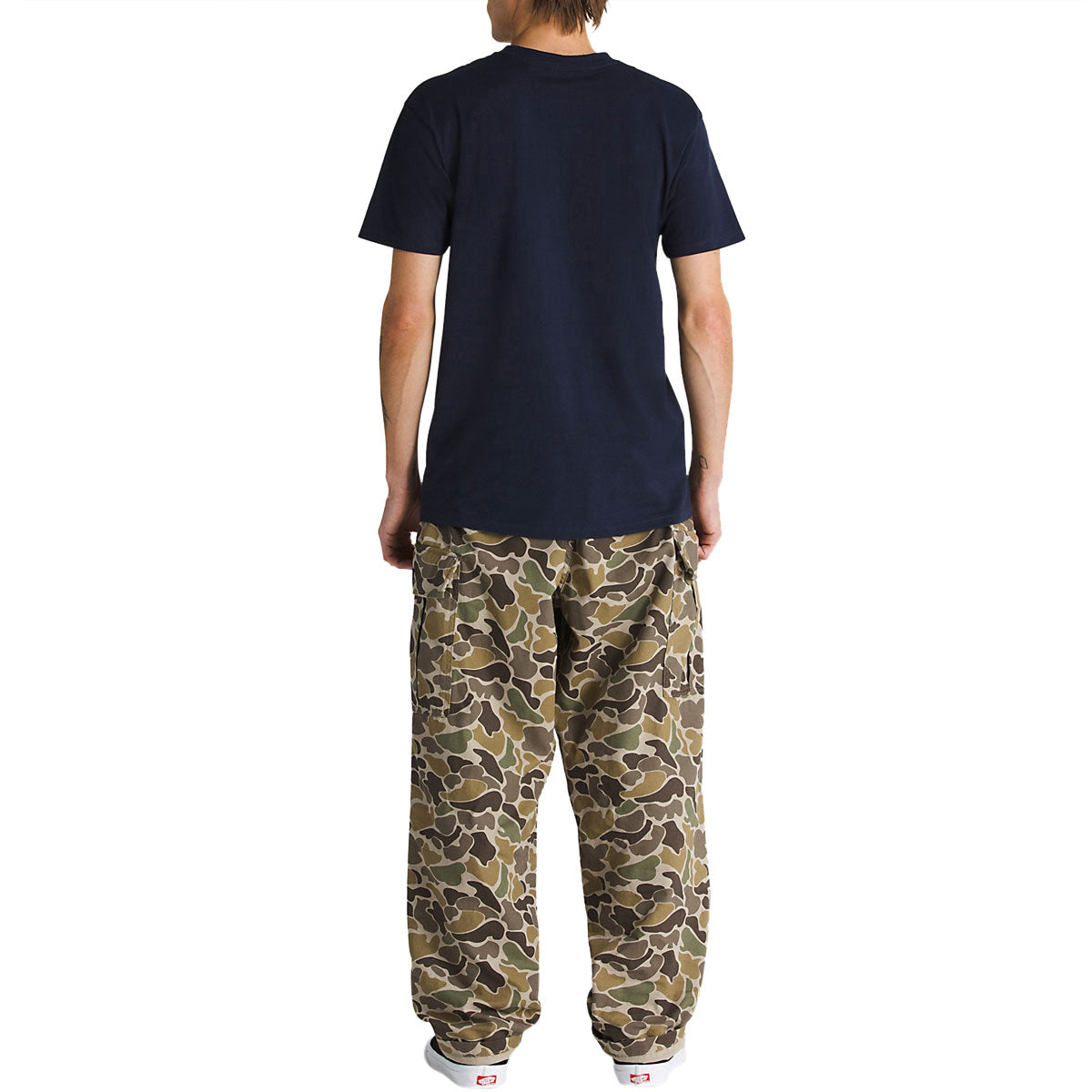 Vans Range Cargo Baggy Tapered Elastic Pants - Bungee Cord/Turkish Coffee image 3