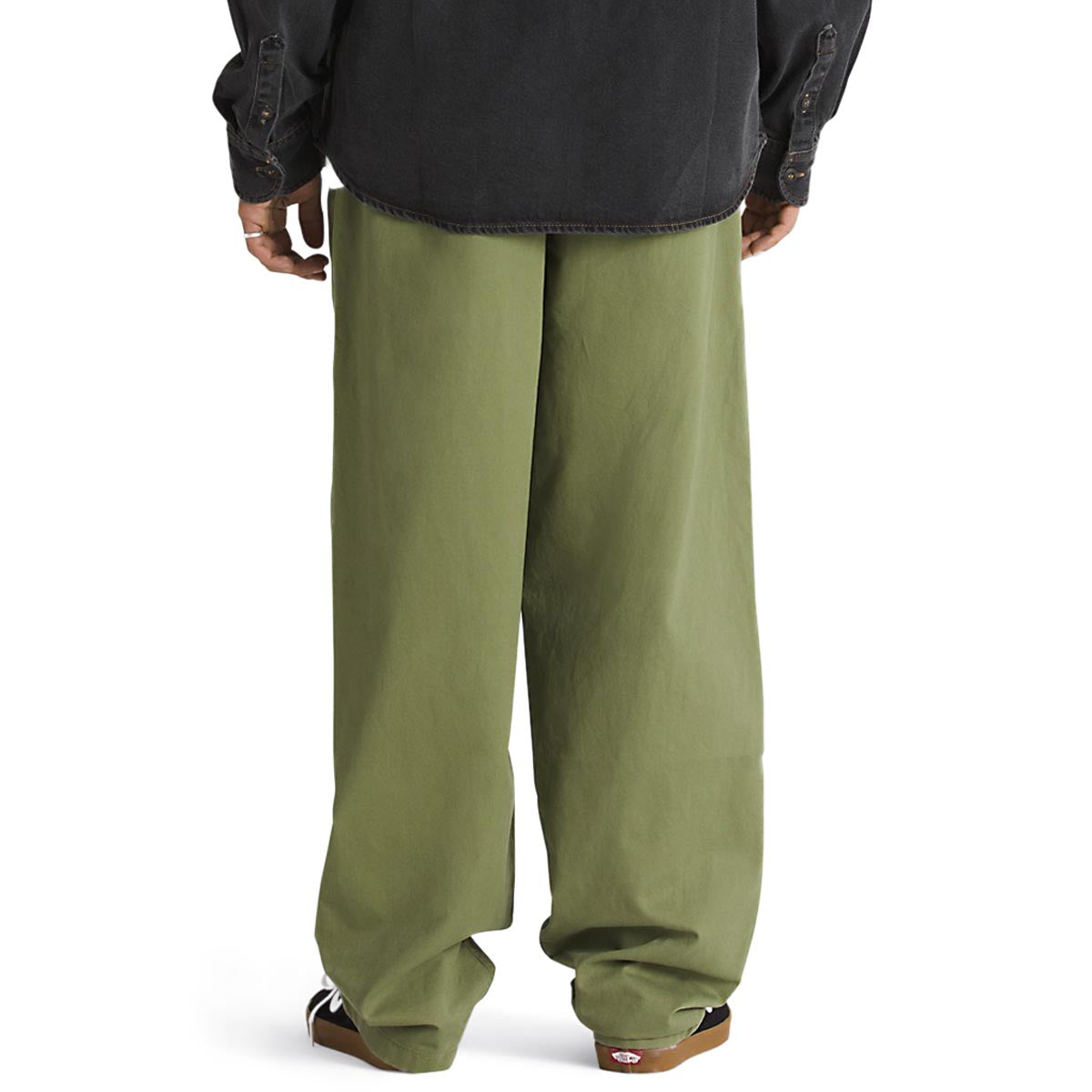 Vans Range Baggy Tapered Elastic Waist Pants - Loden Green image 4