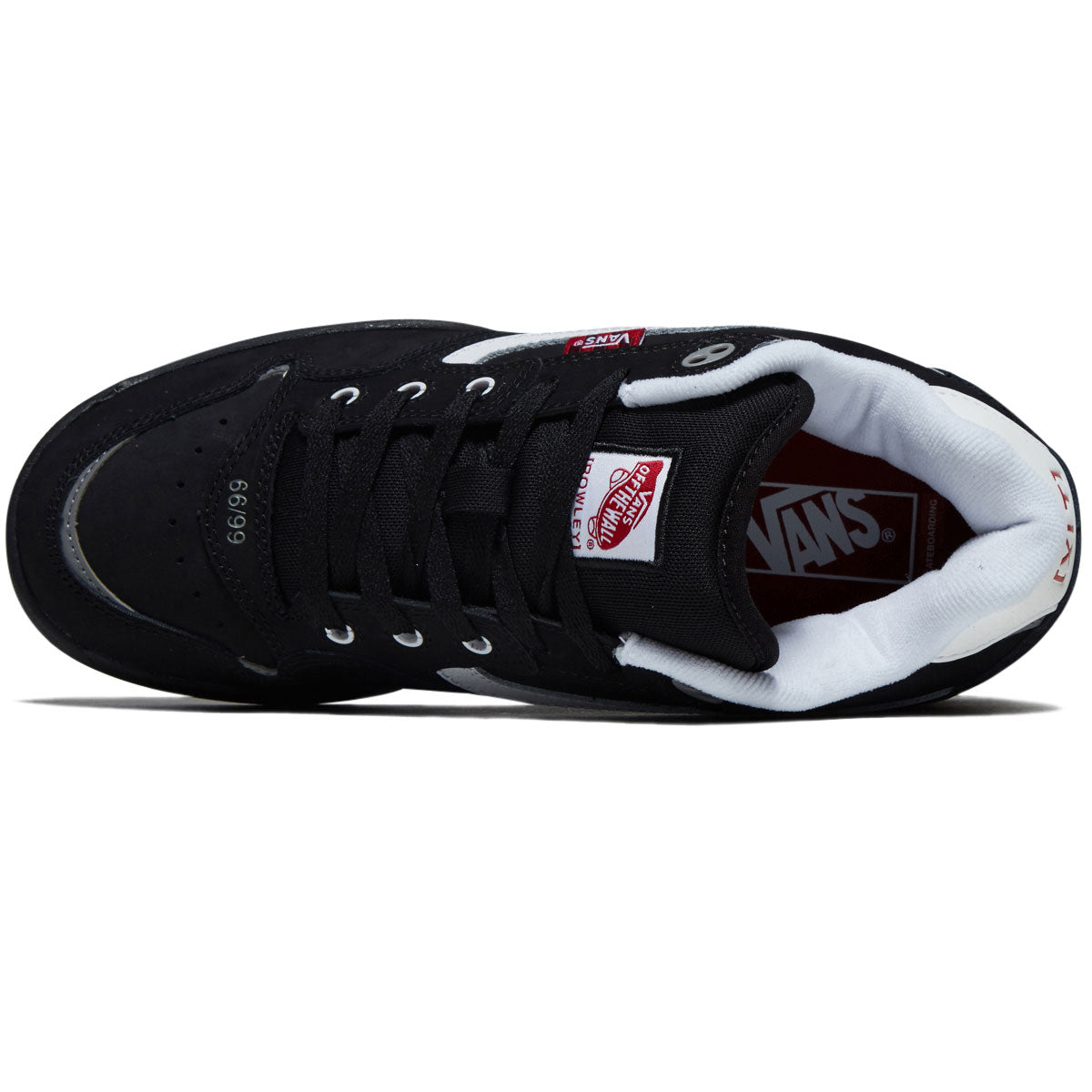 Vans Rowley XLT Shoes - Black/White/Red image 3