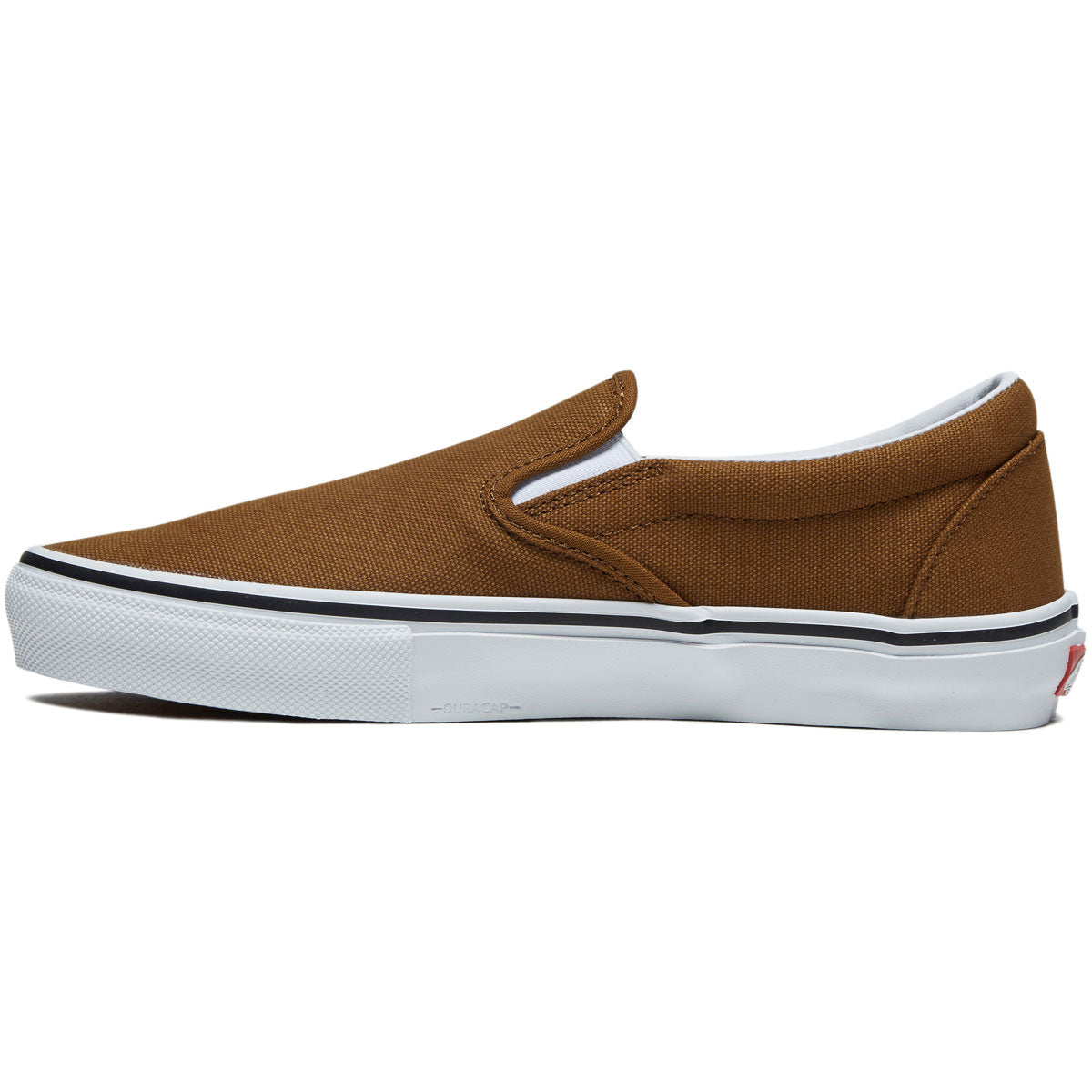 Vans Skate Slip-On Shoes - Duck Canvas Golden Brown image 2