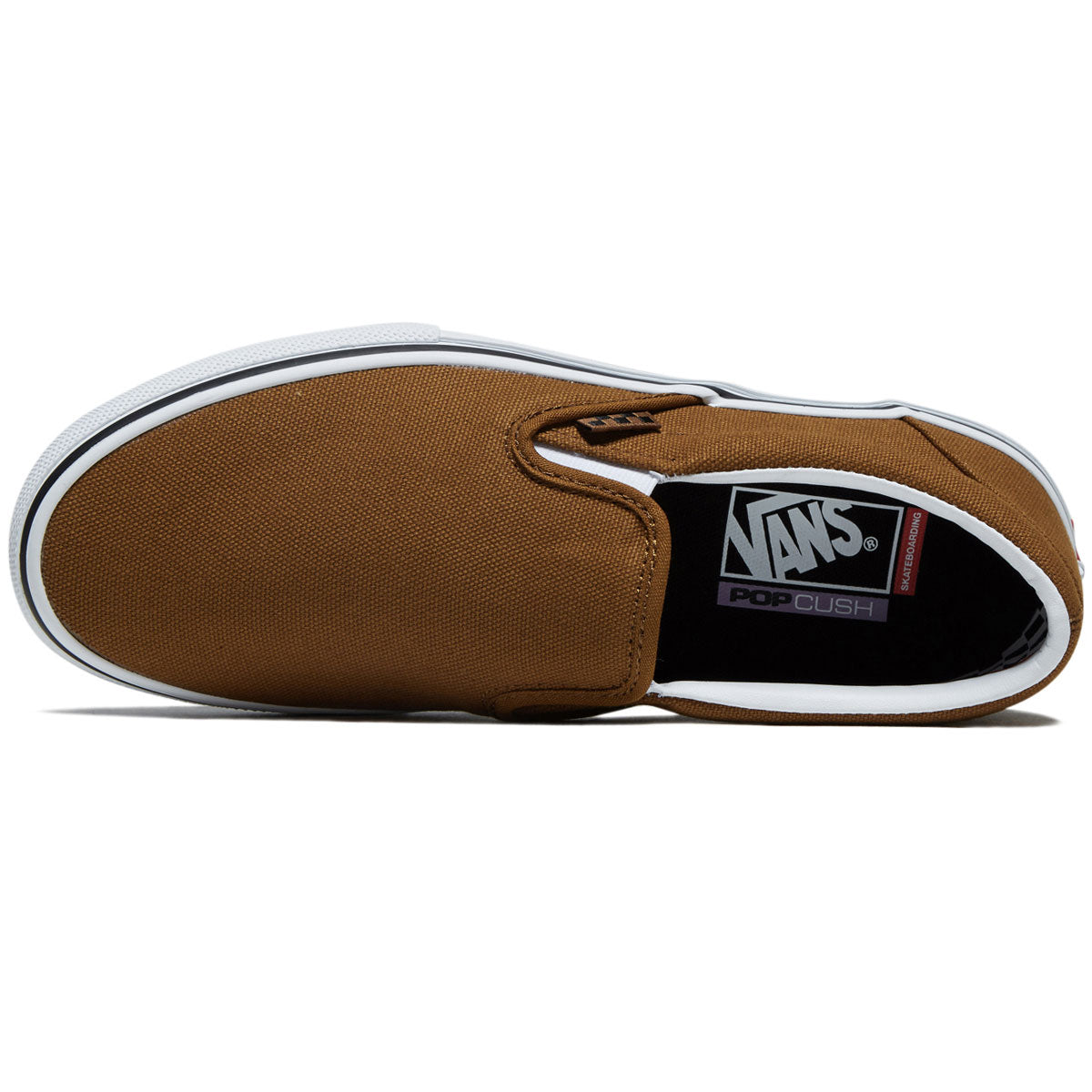 Vans Skate Slip-On Shoes - Duck Canvas Golden Brown image 3