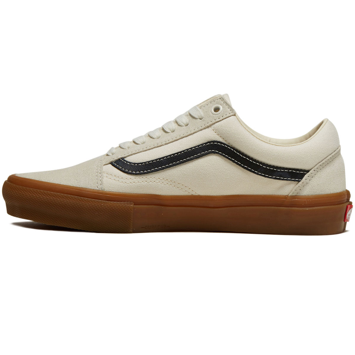 Vans Skate Old Skool Shoes - Marshmallow/Gum image 2