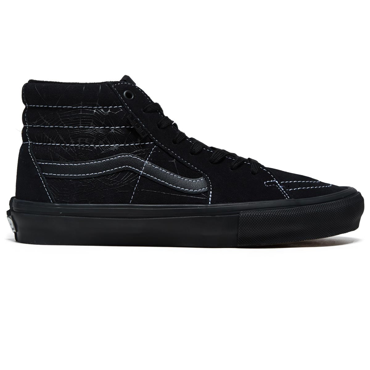 Vans Skate Sk8-Hi Shoes - Web Dark Grey/Black image 1