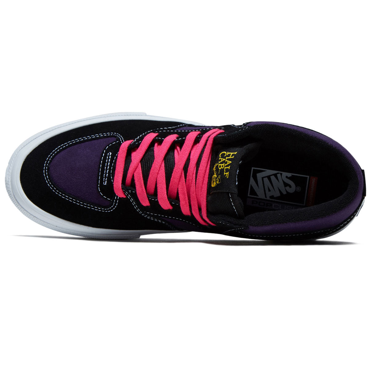 Vans Skate Half Cab Shoes - Black/Purple image 3