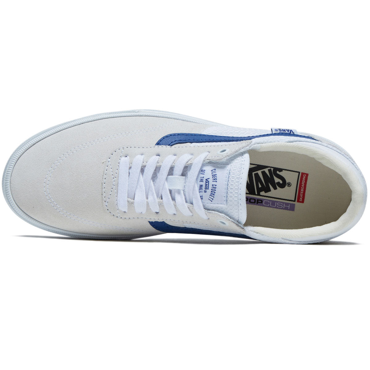 Vans Gilbert Crockett Shoes - White/Blue image 3