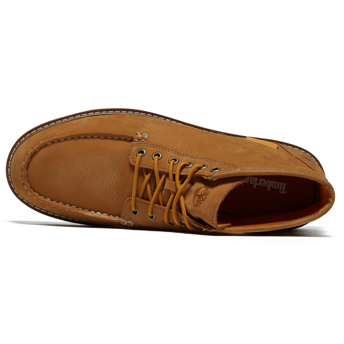 Timberland Newmarket Mid Lace Up Chukka Boots - Wheat Nubuck image 3