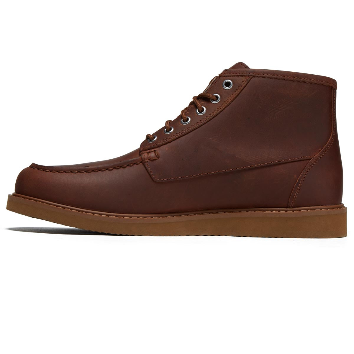 Timberland Newmarket Mid Lace Up Chukka Boots - Rust Nubuck image 2