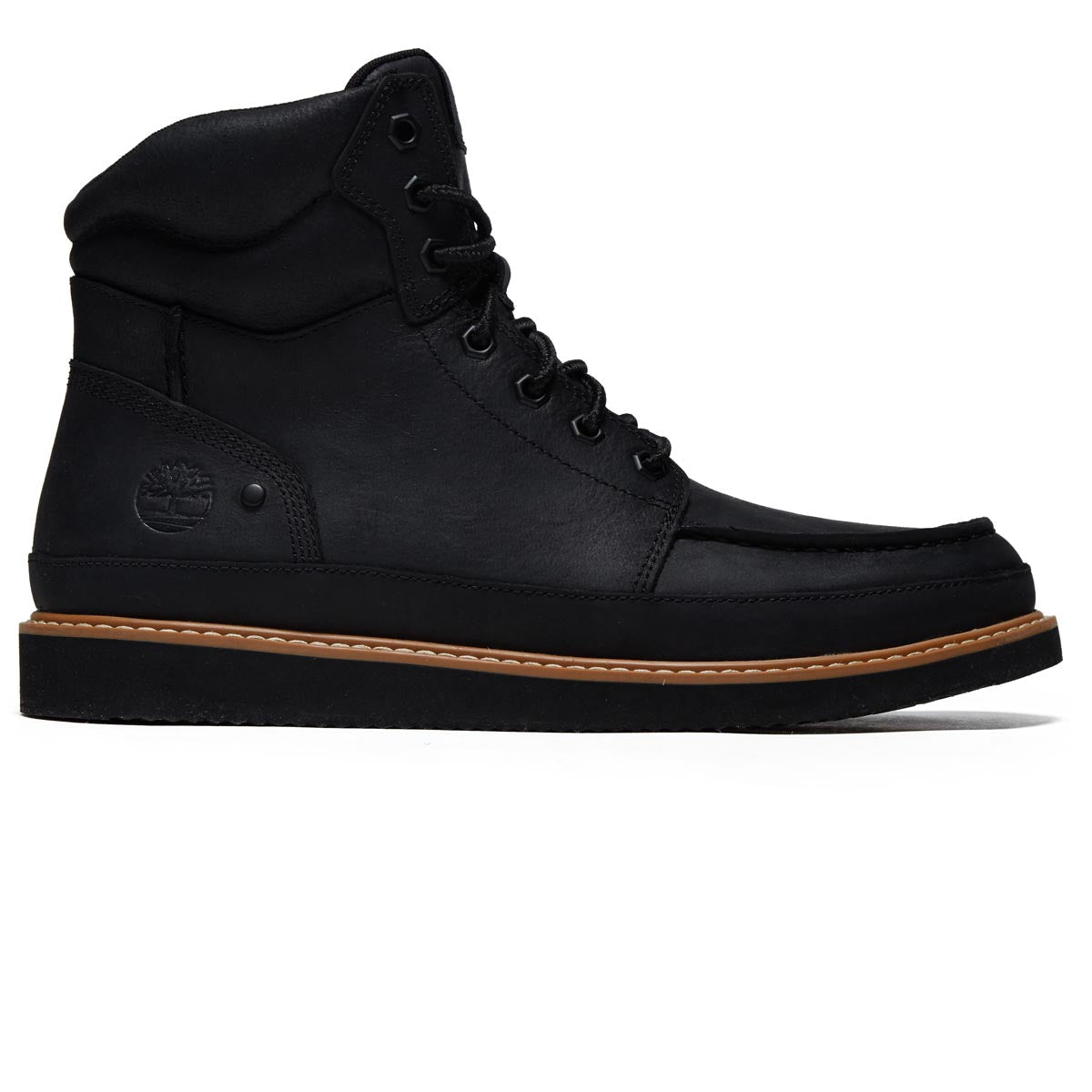 Timberland Newmarket Mid Lace Up Boots - Black Full Grain image 1