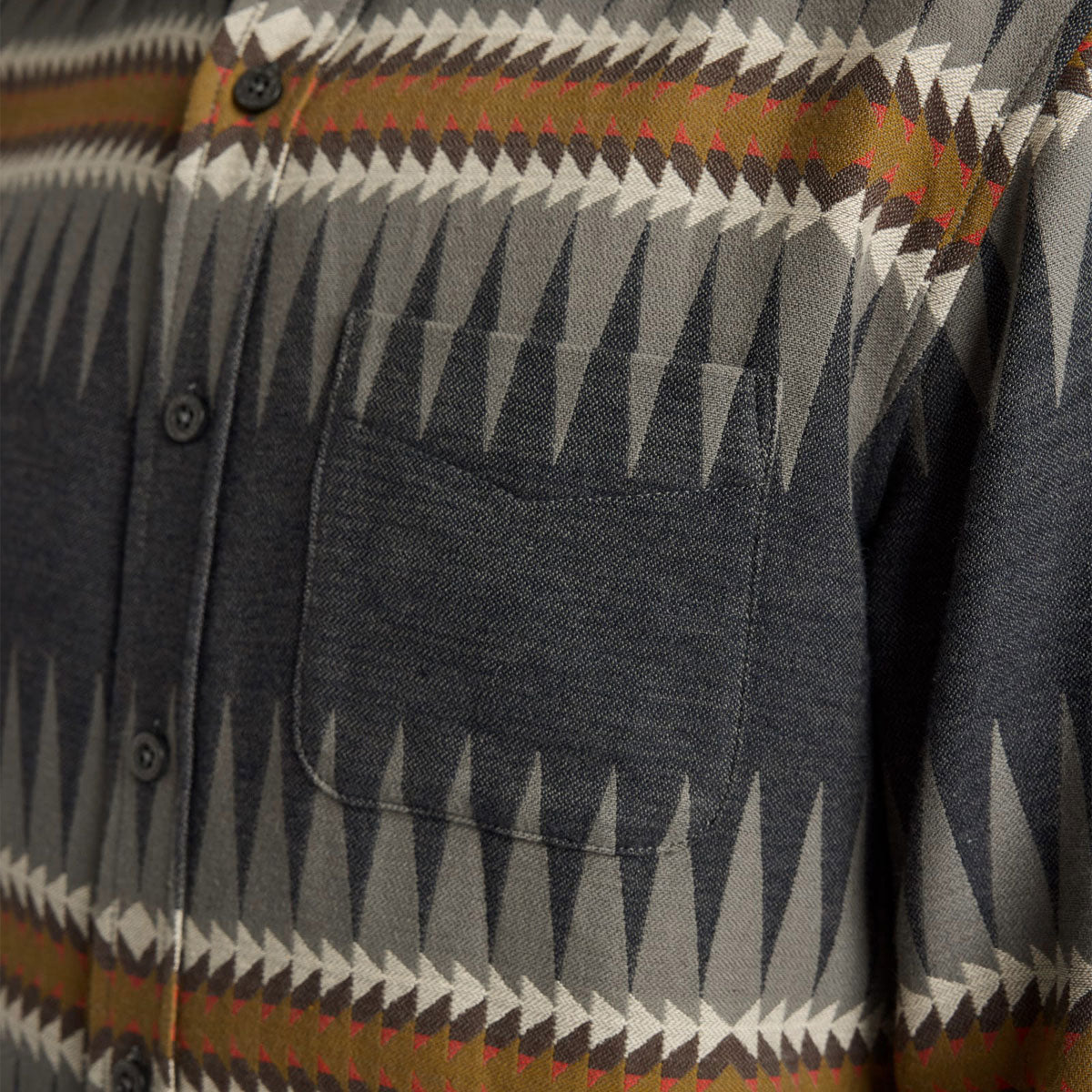 Pendleton Marshall Chamois Long Sleeve Shirt - Sawtooth Charcoal image 3