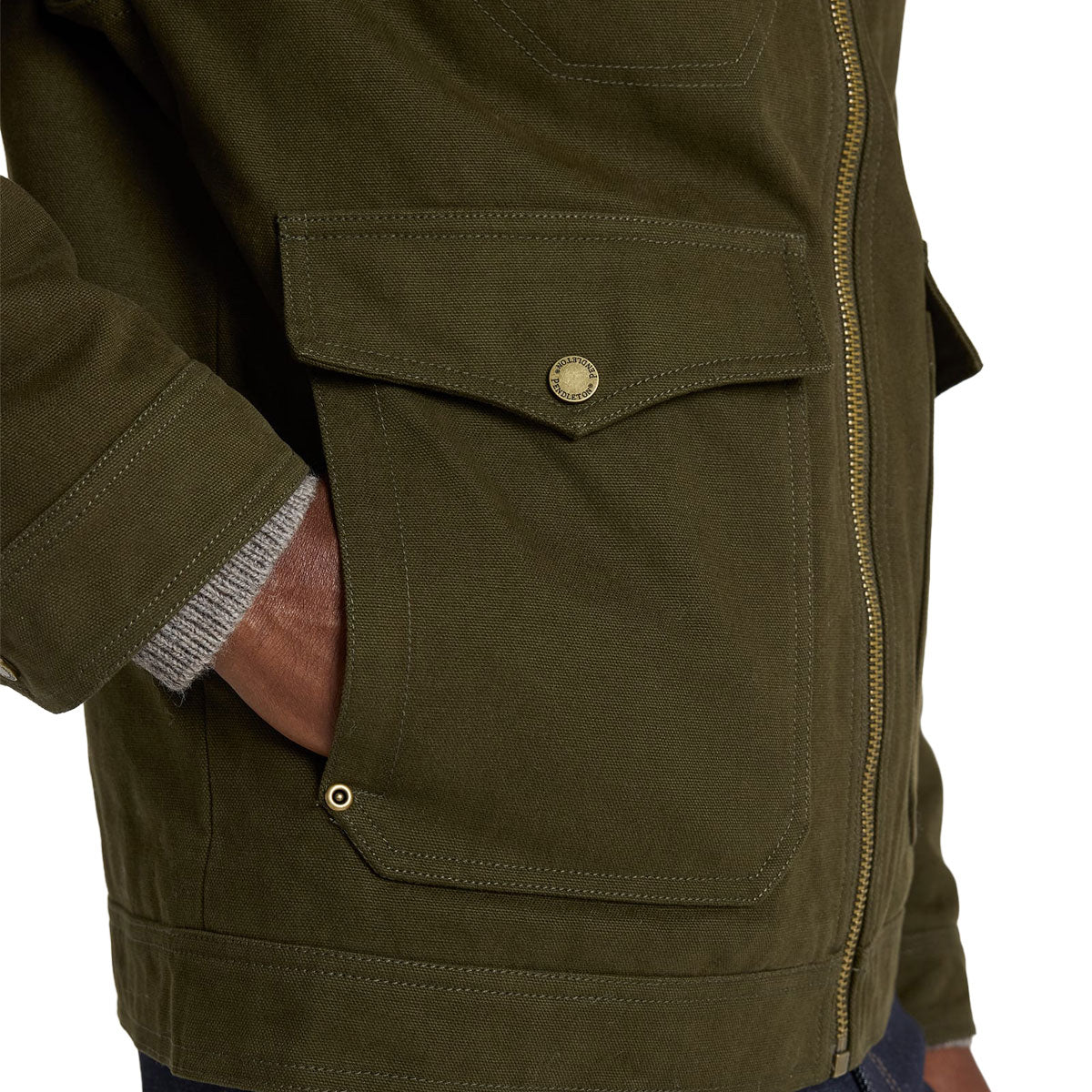 Pendleton Carson City Ranch Jacket - Dark Olive image 5