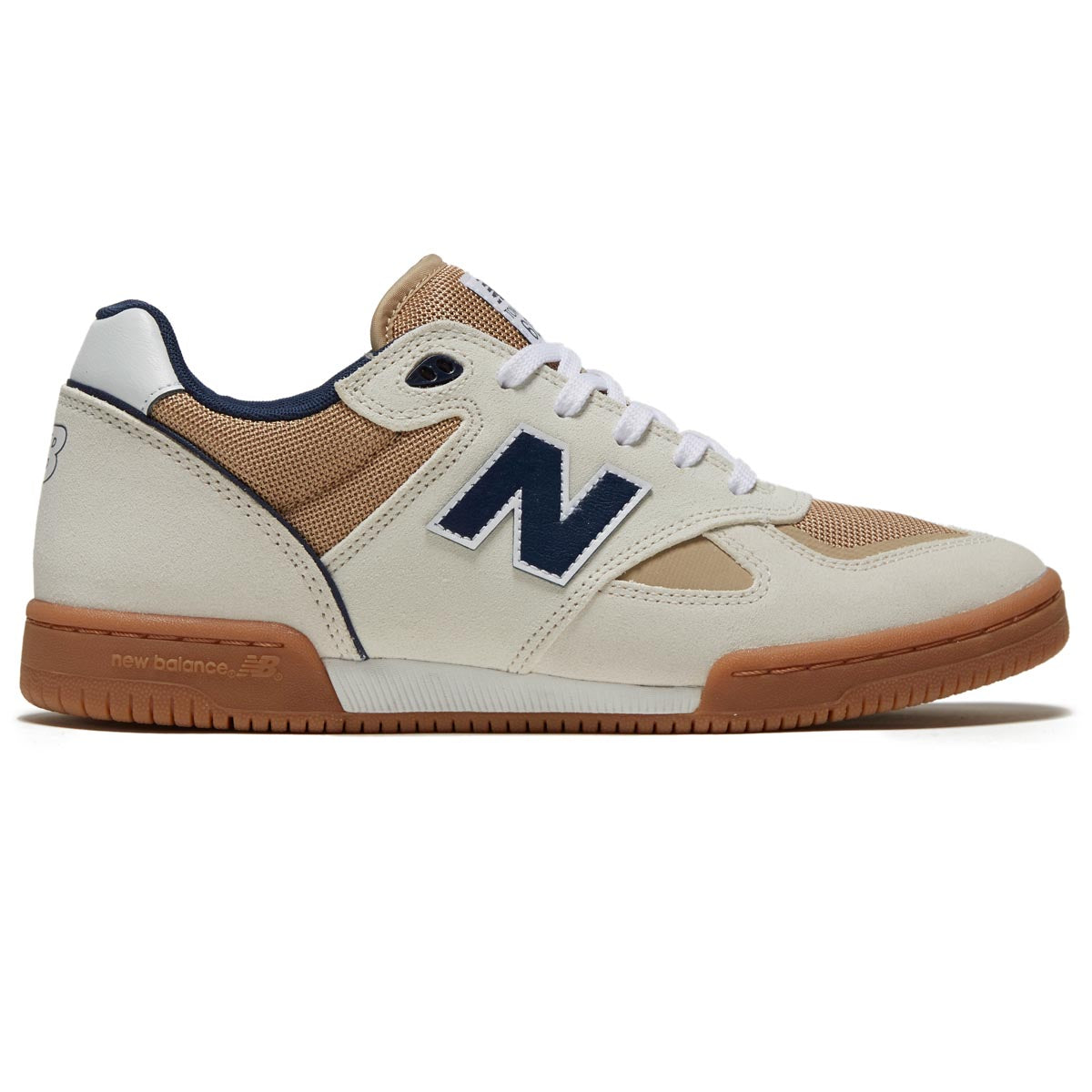 New Balance 600 Tom Knox Shoes - Sea Salt/Navy image 1