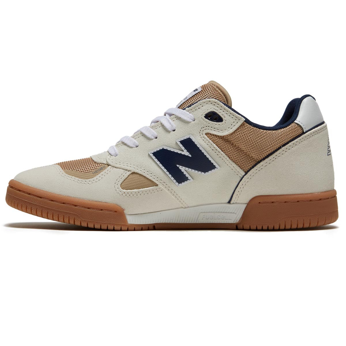 New Balance 600 Tom Knox Shoes - Sea Salt/Navy image 2