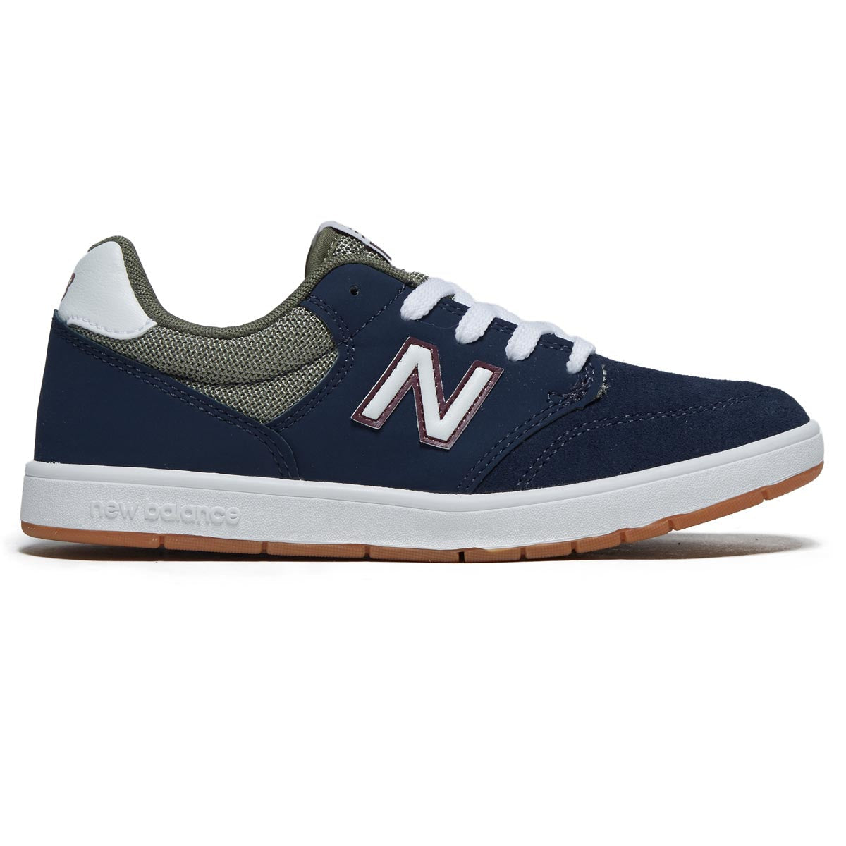 New Balance Youth 425 Shoes - Navy/Olive image 1