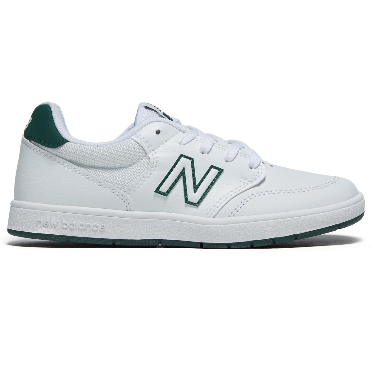 New Balance Youth 425 Shoes - White/Green image 1