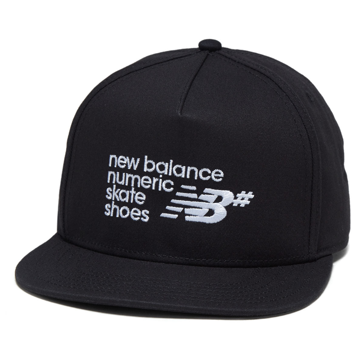 New Balance Numeric 5 Panel Hat - Black image 1