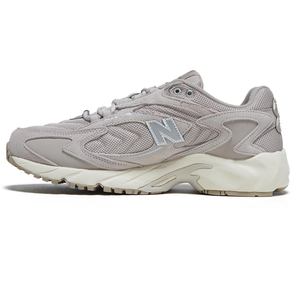 New Balance 725V1 Shoes - Moonrock/Light Mushroom/Metallic Silver image 2