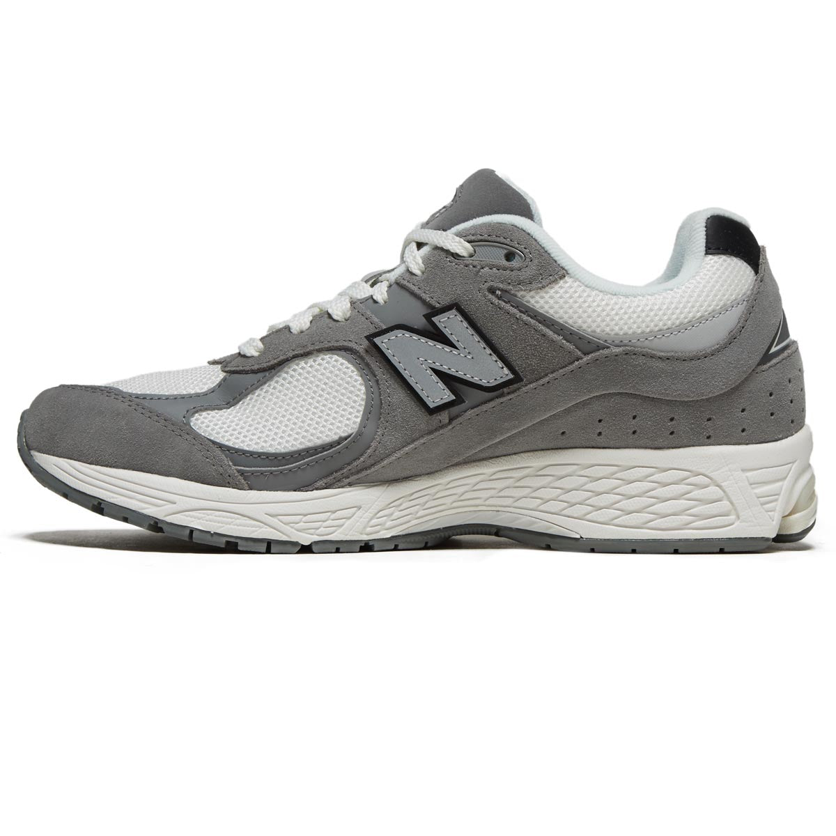 New Balance 2002R Shoes - Harbor Grey/Black/Sea Salt image 2