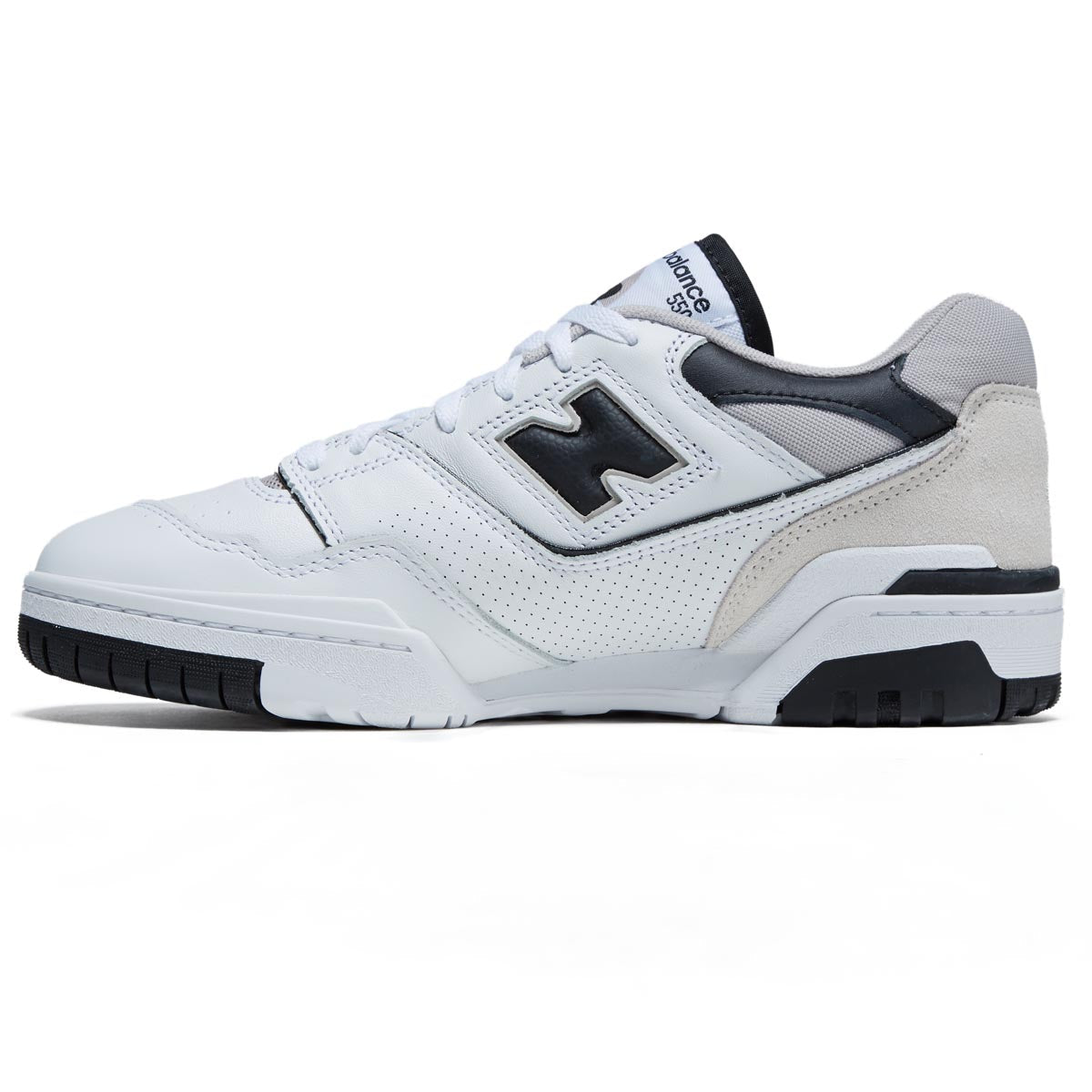 New Balance 550 Shoes - White/Black/Moonrock image 2