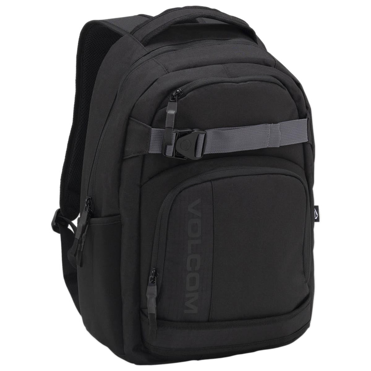 Volcom Mens Poly Everstone Skate Backpack - Black image 1